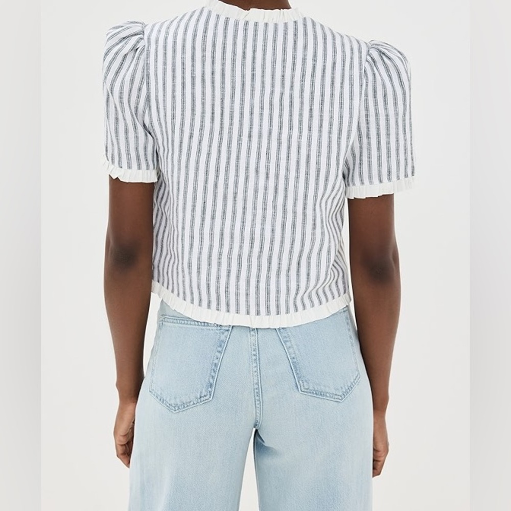 Reformation Bess linen top L - Picture 5 of 6